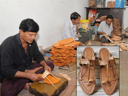 After the Prada Kolhapuri slippers controversy inquiries from home and abroad, demand increased | Kolhapuri chappal: 'प्राडा'च्या कोल्हापुरी चप्पल वादानंतर देश-विदेशातून चौकशी, मागणी वाढली After the Prada Kolhapuri slippers controversy inquiries from home and abroad, demand increased | Kolhapuri chappal: 'प्राडा'च्या कोल्हापुरी चप्पल वादानंतर देश-विदेशातून चौकशी, मागणी वाढली