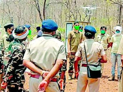 Drone cameras monitor forest valleys | ड्रोन कॅमेऱ्याने जंगलातील खोऱ्यांचे निरीक्षण