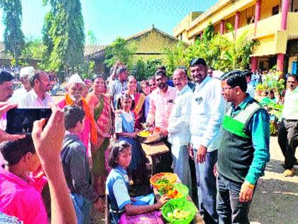 Have fun at dawn school; Outdoor competition excited | भोर विद्यालयात आनंद मेळावा; मैदानी स्पर्धा उत्साहात