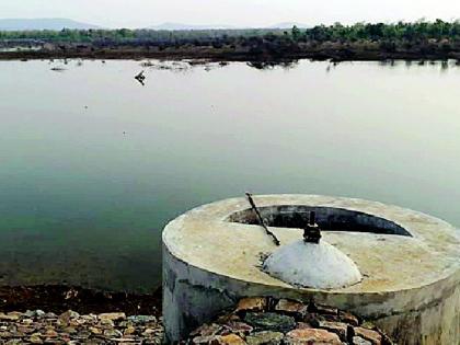 Dryed Gori Gondi lake is soaked | कोरडा पडलेला देवरी गोंदी तलाव झाला जलमय