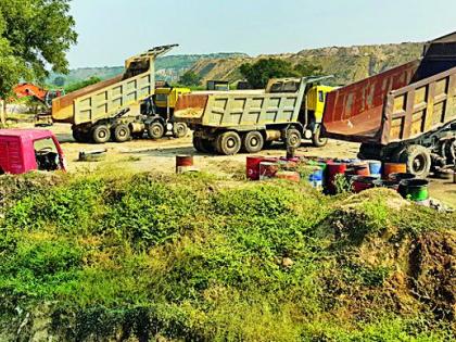 Vaolocila has lost 40 lakh rupees every day due to project related problems | प्रकल्पग्रस्तांमुळे वेकोलिला दररोज ४० लाखांचा फटका