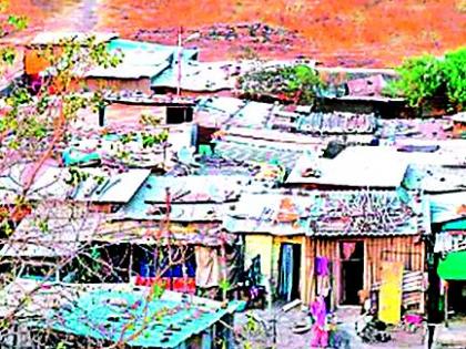 The decision to give protection to slums is on paper | झोपडपट्ट्यांना सरंक्षण देण्याचा निर्णय कागदावरच