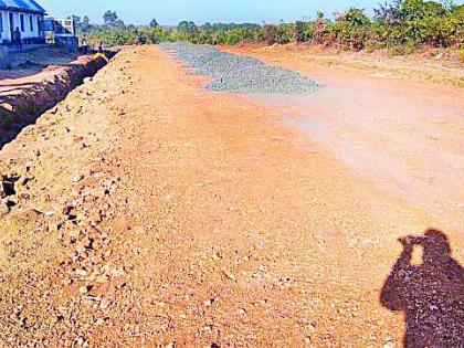 The last stage of the break test track | ब्रेक टेस्ट ट्रॅक अंतिम टप्प्यात