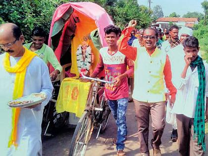 The Ravana Festival celebrates at Malludugi | मालदुगी येथे रावण महोत्सव उत्साहात साजरा