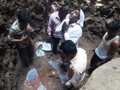 Water from Chamuli well on the fort | गडावरील चमुली विहिरीला पाणी