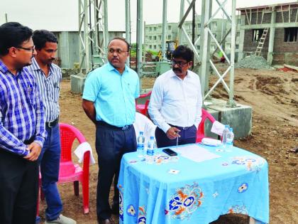 Electricity substation set up in just 2 months; 30 thousand new houses in Solapur will get light | अवघ्या २ महिन्यांतच उभारले विजेचे उपकेंद्र; सोलापुरातील ३० हजार नव्या घरात प्रकाश पडणार