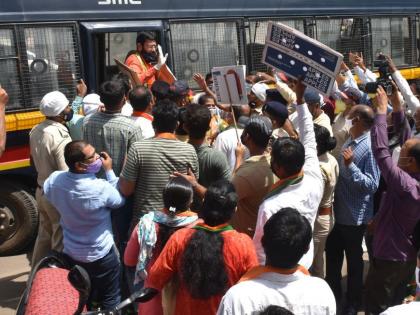 BJP's milk agitation will get political criticism! | भाजपच्या दूध आंदोलनाला राजकीय टिकेची किणार! BJP's milk agitation will get political criticism! | भाजपच्या दूध आंदोलनाला राजकीय टिकेची किणार!