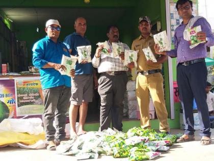 Bogus seeds seized in Wadali area | वडाळी परिसरात बोगस बियाणे जप्त