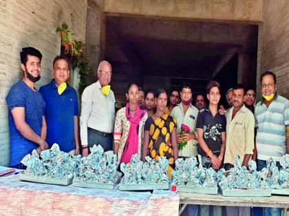  Distribution of food packets by Agrawal Sabha | अग्रवाल सभेतर्फे फूड्स पॅकेट्सचे वितरण