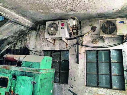 Municipal office forgot cleanliness! | पालिका कार्यालयाला स्वच्छतेचा विसर!