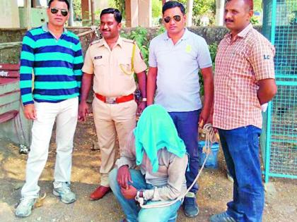 Two-wheeler thief arrested from Nashik | दुचाकी चोराला नाशिक येथून अटक