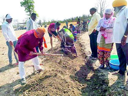 Citizens made a great city and made two-two hands in drought | नागरिकांनी महाश्रमदान करून दुष्काळाशी केले दोन-दोन हात