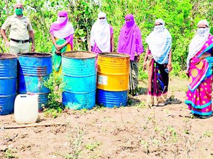 The women of Khapri called for a ban on alcohol | खापरीच्या महिलांनी दारूबंदीसाठी पुकारला एल्गार