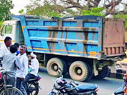 Illegal mineral mining for highway | महामार्गासाठी अवैध गौण खनिजाचे खनन