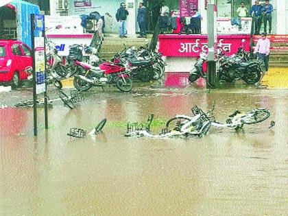  The 'Cycle Sharing' project in the water | ‘सायकल शेअरिंग’ प्रकल्प पाण्यात