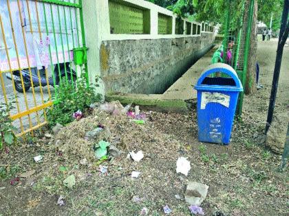  Ashwin Nagar's jogging track lost dust | आश्विननगरचा जॉगिंग ट्रॅक हरवला धुळीत