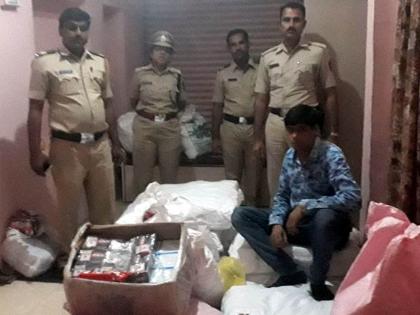 Guntakas caught in Majalgaon for two lakhs | माजलगावात पकडला दोन लाखांचा गुटखा