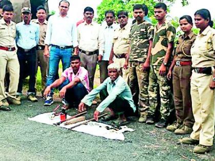 Chital hunt in Kannalgaon | कन्हाळगावात चितळाची शिकार