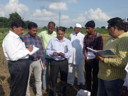 Meeting on various works of Agriculture Director Pratap Singh Kadam | कृषी सहसंचालक प्रतापसिंग कदम यांच्या विविध कामांना भेटी