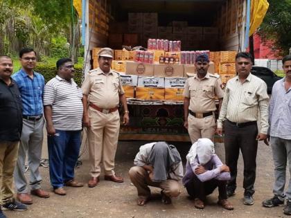 81 lakh liquor seized in two operations in the district | जिल्ह्यात दोन कारवाईत 81 लाखांची दारू जप्त 81 lakh liquor seized in two operations in the district | जिल्ह्यात दोन कारवाईत 81 लाखांची दारू जप्त