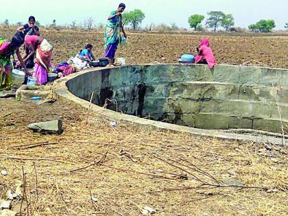 Fast water shortage in the Sakhkhas area | सोनखास परिसरात तीव्र पाणीटंचाई