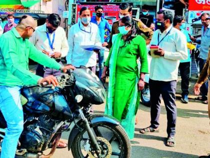 Three systems for ‘masks’ on the road | ‘मास्क’साठी तीन यंत्रणा रस्त्यावर Three systems for ‘masks’ on the road | ‘मास्क’साठी तीन यंत्रणा रस्त्यावर