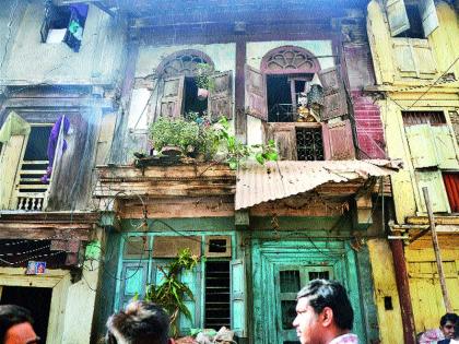  The dangerous house was not known to the municipality only | धोकादायक वाडा मनपाला ओळखताच आला नाही