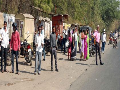  Raised bus passenger shelter in the city of Waluj | वाळूज महानगरात प्रवासी निवारा उभारा