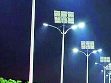 500 LED streetlight fuselage | ५०० एलईडी पथदिवे फुस्स