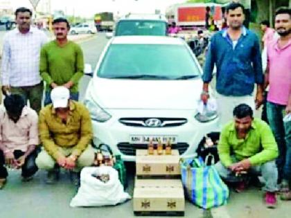 Embarrassed by the discovery of liquor smuggler Congress Officer | दारू तस्करीत कॉँग्रेस पदाधिकारी सापडल्याने खळबळ