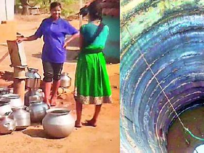 White water wells fall dry | पांढरसडातील विहिरी पडल्या कोरड्या