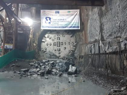 Underground Metro 3: Churchgate to Hutatma Chowk 648 m long underground completed | भुयारी मेट्रो ३ : चर्चगेट ते हुतात्मा चौक ६४८ मीटर लांब भुयार पूर्ण