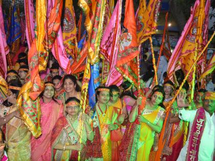 The start of the Malegavi Shyamoba Festival | मालेगावी श्यामबाबा महोत्सवास प्रारंभ