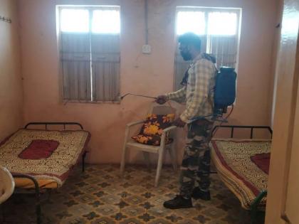 Comfort due to facilities in the separation room of Navapur | नवापुरच्या विलगीकरण कक्षात सुविधांमुळे दिलासा Comfort due to facilities in the separation room of Navapur | नवापुरच्या विलगीकरण कक्षात सुविधांमुळे दिलासा
