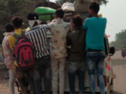 Road safety week in Shahada | शहाद्यात रस्ता सुरक्षा सप्ताहाचा उडाला फज्जा
