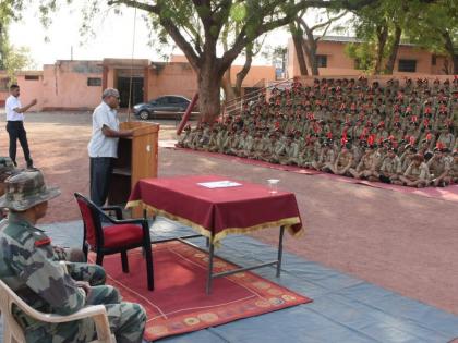 NCC starts its 10-day camp at Fazpur | फैजपूर येथे एनसीसीचे १० दिवसीय शिबिर सुरू