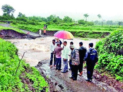 Water in a fall pumping station; Sinnar water supply closed | पळसे पंपिंग स्टेशनमध्ये पाणी; सिन्नरचा पाणीपुरवठा बंद