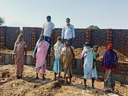 Toilets for the tribal Katkari community | आदिवासी कातकरी समाजाला शौचालये