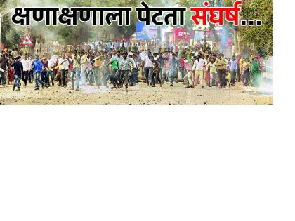 Aurangabad's garbage question: Struggling struggle for the moment ... | औरंगाबादचा कचरा प्रश्न : क्षणाक्षणाला पेटता संघर्ष...