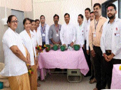 Chemotherapy room started at Beed District Hospital | बीड जिल्हा रुग्णालयात केमोथेरपी कक्ष सुरू