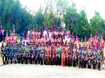  NCC camp concluded | एनसीसीच्या शिबिराचा समारोप