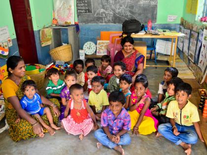 Anganwadi workers' status will be released from the state on Monday | अंगणवाडी कर्मचाºयांचा सोमवारपासून राज्यव्यापी बेमुदत संप, महामोर्चा