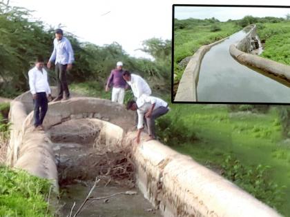 Water conservation in canal | ब्रिटिशकालीन पाटचारीत ‘पाणी’!