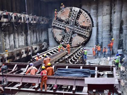 Metro-3: Out of 54.5, 48 km underground was dug | मेट्रो-३ : ५४.५ पैकी ४८ किलोमीटर भुयार खणले 