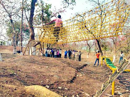 Bore Wildlife Sanctuary 'Look' | पर्यटकांसाठी बदलला जातोय बोर अभयारण्याचा ‘लूक’