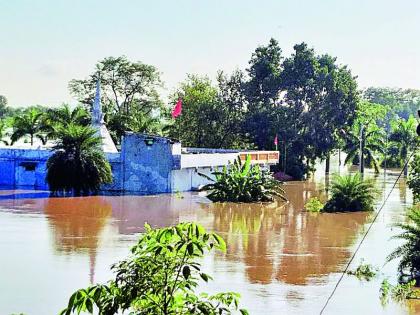 Heavy rains this year, floods in the district now! | यंदा भरपूर पाऊस, काेराेनानंतर जिल्ह्यात आता पुराची धास्ती!