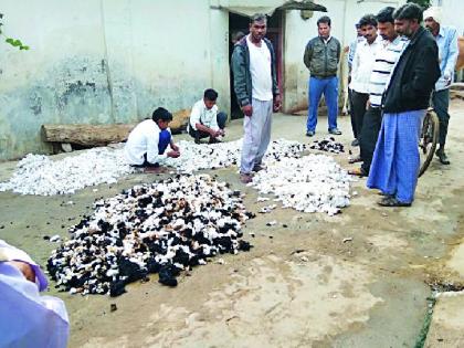 Suddenly, a fire broke out in cotton | अचानक लागलेल्या आगीत कापूस जळून खाक