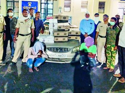Liquor sales in lockdown | लॉकडाऊनमध्ये दारुची विक्री Liquor sales in lockdown | लॉकडाऊनमध्ये दारुची विक्री