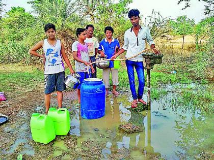 Vigilance water scarcity severe | वैरागडात पाणी टंचाई तीव्र