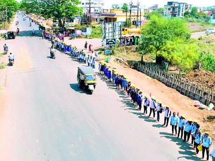 Women's Day: Unique tributes to the baby Maadavila, who was killed by Maoists | महिला दिन : नक्षल्यांकडून हत्या झालेल्या बेबी मडावीला अनोखी श्रद्धांजली